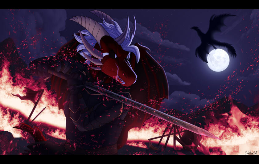 Halfbody Illustration for @DragonBoi250